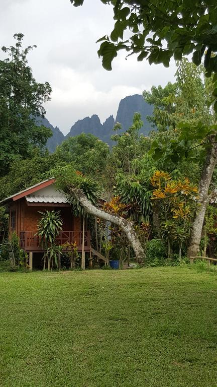 Pasanchai Bungalow Vang Vieng Ngoại thất bức ảnh
