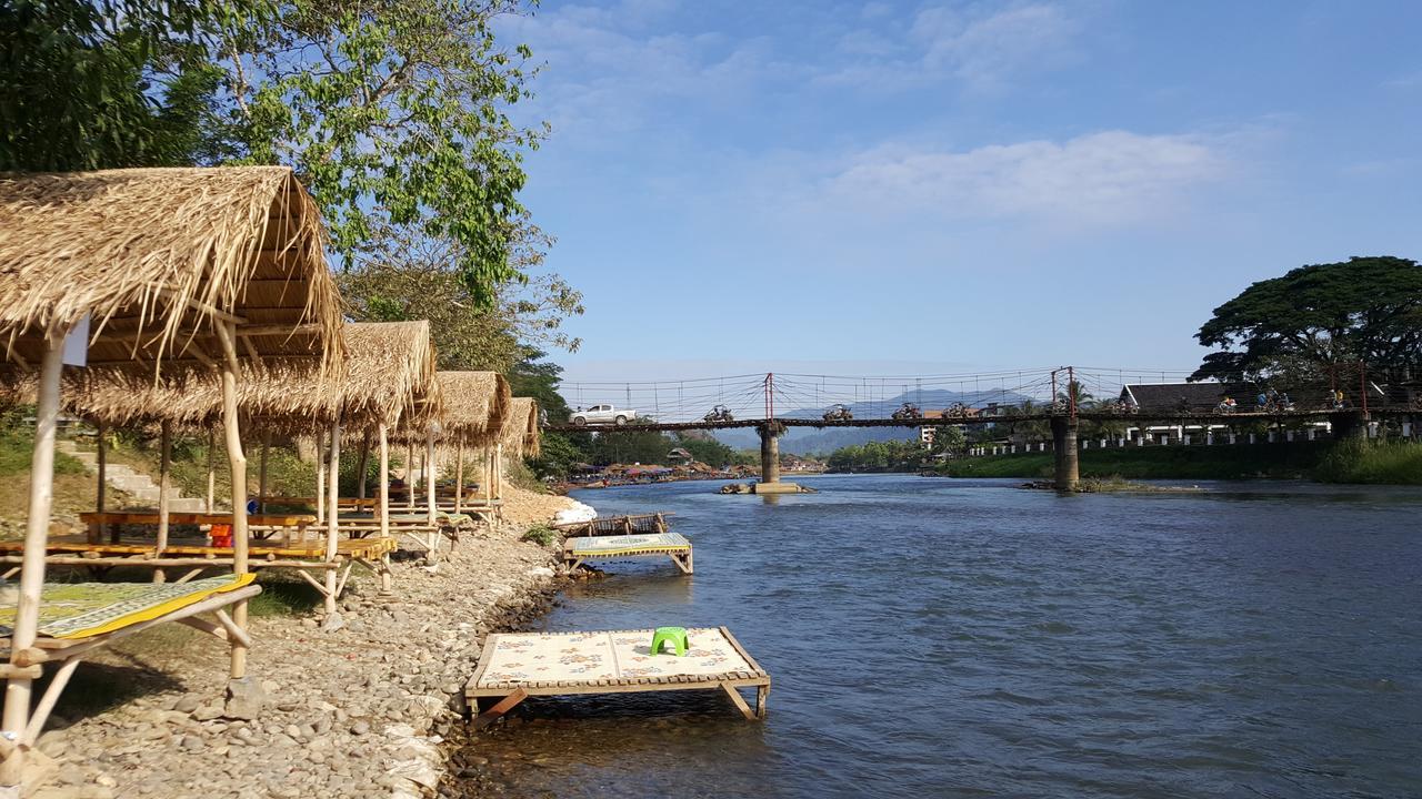 Pasanchai Bungalow Vang Vieng Ngoại thất bức ảnh